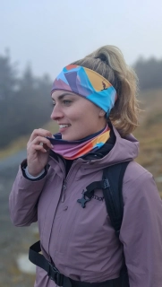 Sportovní čelenka Horský lyžař